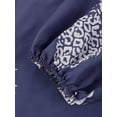 thumbnail image 6 of SLADYGLO Women Lapel Collar Pineapple Printed Long Sleeves Tops Button Down Shirt Blouse, 6 of 7