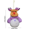 thumbnail image 5 of Christmas Night Light with Santa Snowman Bear Reindeer LED Portable Nightlight for young mans Room Holiday Decorations Gift（D), 5 of 6