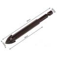 thumbnail image 2 of Carbide Point Spear Head Drill Bit With 4 Cutting Edge for Ceramics Granite Tile, 2 of 15