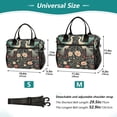 thumbnail image 2 of Small Cooler Bag Lunch Bag Portable Meal Bag Work Meal Bag Outdoor Meal Bag Travel Meal Bag Picnic Meal Bag Going Out Meal Bag Beautiful Couple Cranes, 2 of 6
