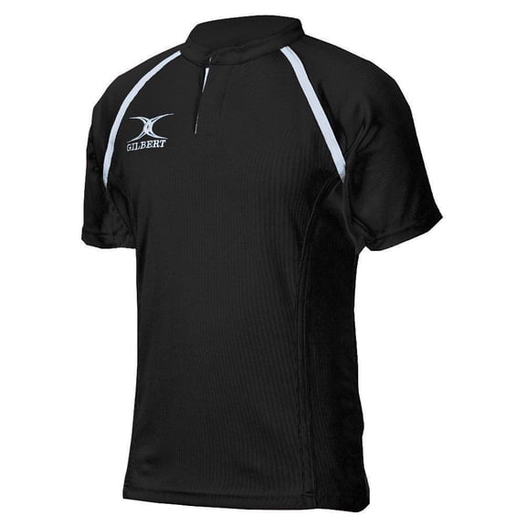 Gilbert Xact II Rugby Jersey - Black / X-Large