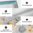 thumbnail image 5 of Retro Summer Beach Outdoor Rug 3x5 Ft, Non Slip Washable Area Rug, Flowers Ocean Starfish Coastal Patio Rugs Carpet Runner, Large Floor Mat for Indoor/Outdoor Deck Porch Camping, 5 of 8