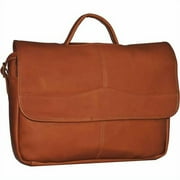 David King Porthole Carrying Case (Briefcase) Document, File Folder, Pen, Calculator, Accessories, Tan