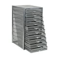 thumbnail image 5 of Mind Reader File Storage Drawers, Desk Organizer, Multi-Purpose, 10.75"L x 14"W x 21.25"H, Black, 5 of 10
