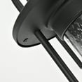 thumbnail image 6 of CHLOE Jeffrey Transitional 1 Light Textured Black Outdoor Wall Sconce 13" Height, 6 of 7