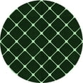thumbnail image 1 of Ahgly Company Machine Washable Indoor Round Transitional Night Black Area Rugs, 5' Round, 1 of 7