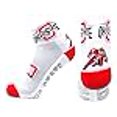thumbnail image 3 of Donegal Bay Chaussettes Quarter Blanches et Rouges NCAA Ohio State Buckeyes, 3 of 4