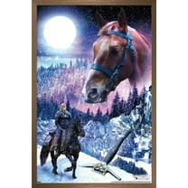 Netflix The Witcher Season 2 - Roach Wall Poster, 14.725" x 22.375", Framed