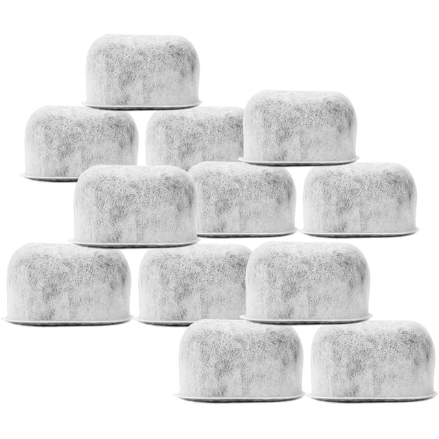 Filtros de agua BRENSTEN paquete de 12 de carbón para Cuisinart