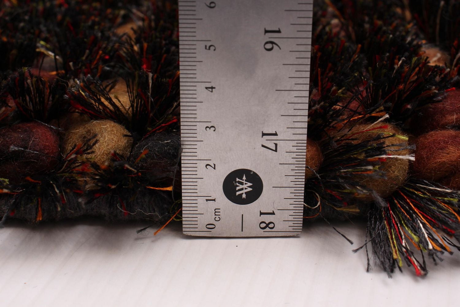 ECARPETGALLERY Sienna Dark Brown Rug 5'4" x 7'6"