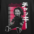 thumbnail image 2 of Chucky Friends Til The End Women's Black Crop Tee-S, 2 of 3