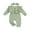 Green, variant on Bagilaanoe Newborn Baby Girl Fall Jumpsuit Ruffle Long Sleeve Bodysuit Headband 3M 6M 9M 12M 18M Infant One Piece Romper