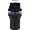 thumbnail image 2 of PVC Aquarium Hose Adapter Connector Hose Converter Adapter 5pcs Fill Hose Fitting Air Tube Adapter (25mm),, 2 of 5