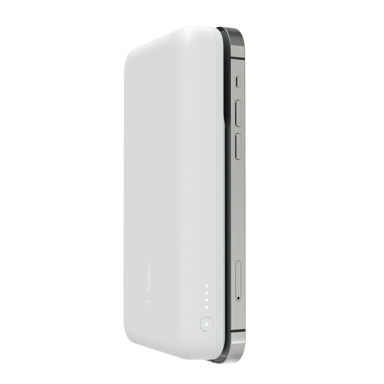 Belkin BoostCharge Magnetic 10k MAh Power Bank - Magnetic 7.5W Fast IPhone  Charger - MagSafe Compatible Battery Pack Wireless Charger - USBC Charger -  Portable Charger For iPhone 15, iPhone 14 & 13