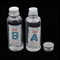 thumbnail image 2 of 2x Clear AB Resin Glues Charms Crystal Epoxy Art Crafts W / Tool Cup Rod, 2 of 9