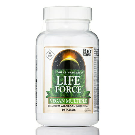 Life Force Vegan Multiple No Iron - 60 Tablets by Source