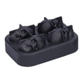 thumbnail image 2 of 4Grids Ice Mold SkullShape NonStick Ice Cubes Maker Mold for Home Bar Restaurant, 2 of 5