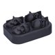 thumbnail image 3 of Molde para hacer hielo BuyWeek de silicona con forma de calavera 4 rejillas, 3 of 12