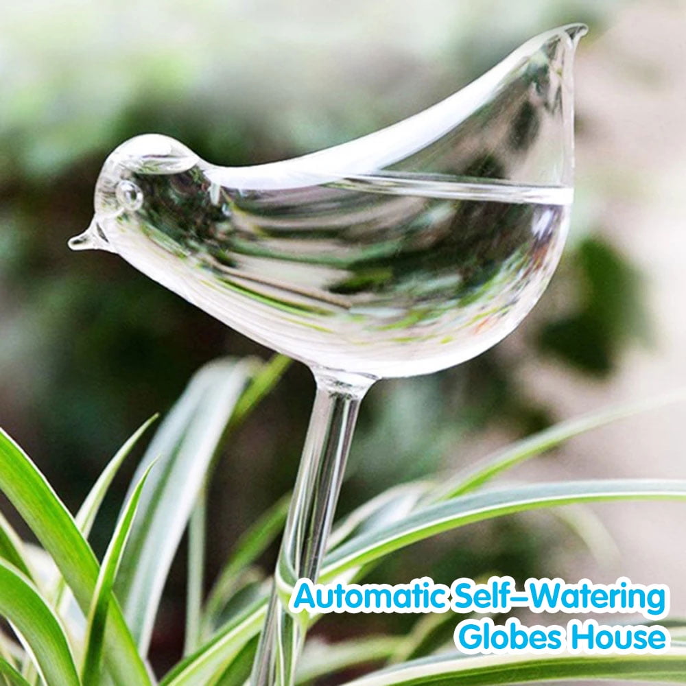 HOTBEST Watering Aqua Globes Plant Automatic Watering Bulbs Bird Glass