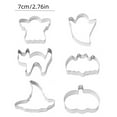 thumbnail image 2 of Halloween Cookie Cutters Set Baking Molds,Professional Grade Cookie and Candy Molds for Cakes,Biscuits,Sandwiches with Beautiful Coated Finish, for Holiday Celebrations and Festive Baking, 2 of 3