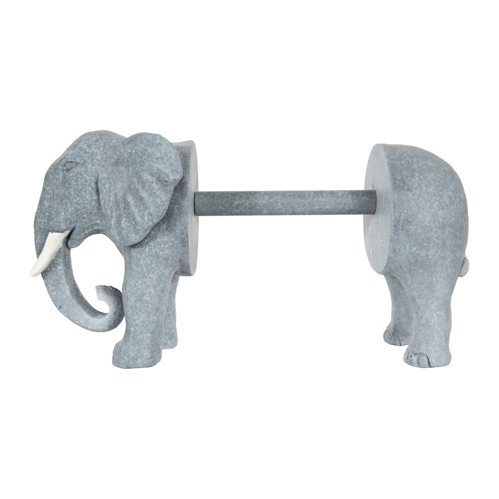 Resin Elephant Shaped Paper Towel Holder