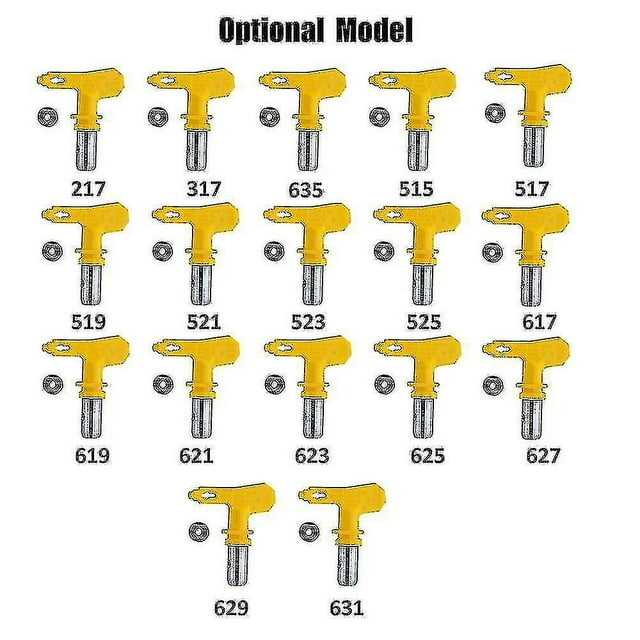 Professional Electric High Pressure Airless Spray Machine Tip Wear-resisting Nozzle Accessories