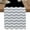 Black gray, variant on nqOlkjepod Turquoise Chevron Table Runner 48 Inches Long Farmhouse Dress Scarves, Geometric Grey Wavy Striped White Dining Tablerunner for Coffee Table/Kitchen Island/Party Décor, 13" x 48"