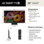LG LB70 24 Full HD HDR10 Pro Smart LED TV