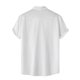 thumbnail image 4 of pstuiky camisetas de hombre, Camisa hawaiana informal de manga corta con cuello vuelto y botones para hombre ropa de hombre xxl, 4 of 9