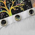 thumbnail image 4 of Manfei Tree Of Life Black Out Curtains,Boho bohemian Exotic Curtains Pack of 2 (42x63 Each),Western Fantasy Bedroom Curtains For Men Women,Microfiber Bedroom Decor, 4 of 6