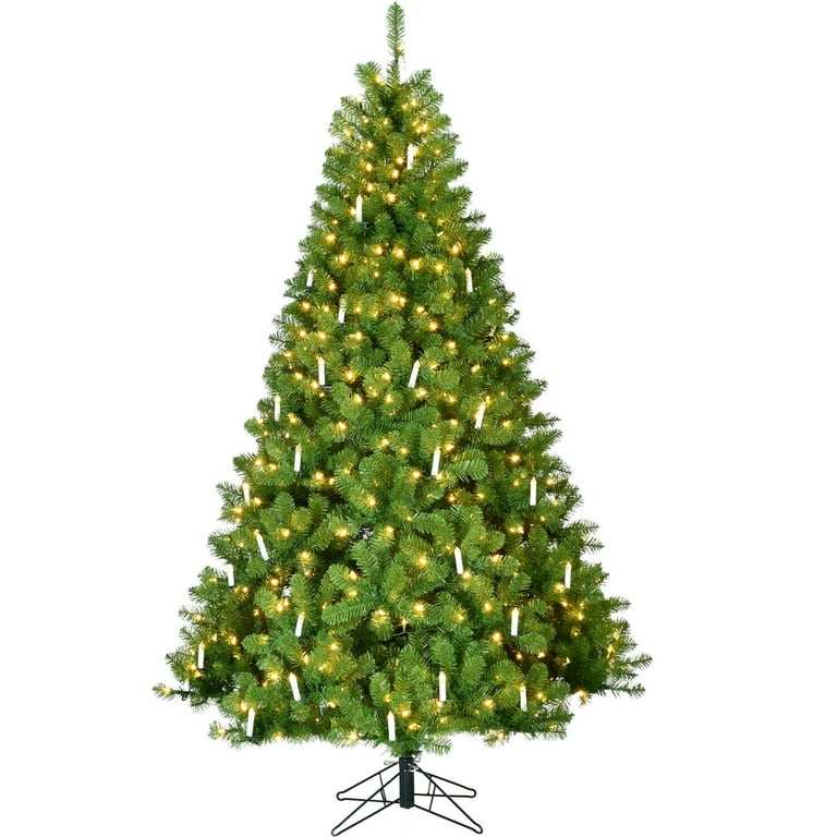 Fraser Hill Farm 6.5-Ft. Vintage Christmas Tree with Classic