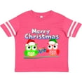thumbnail image 3 of Inktastic Merry Christmas Owls Boys or Girls Toddler T-Shirt, 3 of 5