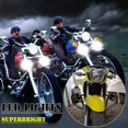 thumbnail image 3 of Almencla Motorcycle LED Waterproof Driving Headlight Fog Light 4000LM +Switch, 3 of 8