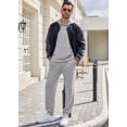 thumbnail image 3 of COOFANDY Sweatsuit for Men Travel Hoodie and Sweatpants Set 2 Piece Casual Athletic Tracksuit Sets, 3 of 6