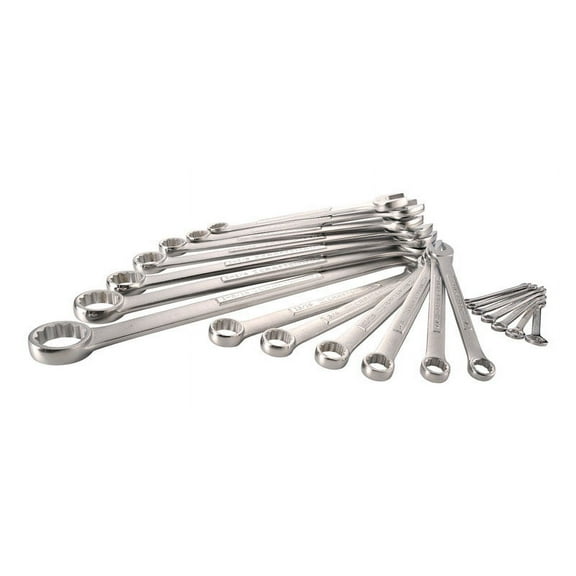 Craftsman Combination Wrench Set,12 Points,Chrome CMMT12069