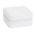 thumbnail image 3 of Jewelry Organizer Travel Box - Portable Mirror Jewelry Storage Case White, 3 of 6