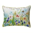 thumbnail image 1 of 12 x 12 in. Bird & Daffodils Small Indoor & Outdoor Pillow, 1 of 1