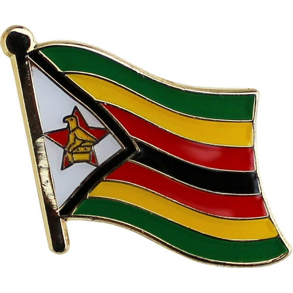 Zimbabwe Flag Lapel Pin