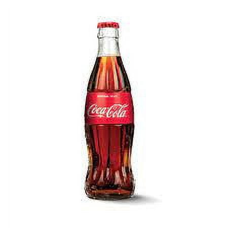 Coca-Cola Classic, Coca-Cola Soda Pop, 8.5  fl oz, 12 Pack, Glass Bottles, Allergens Free