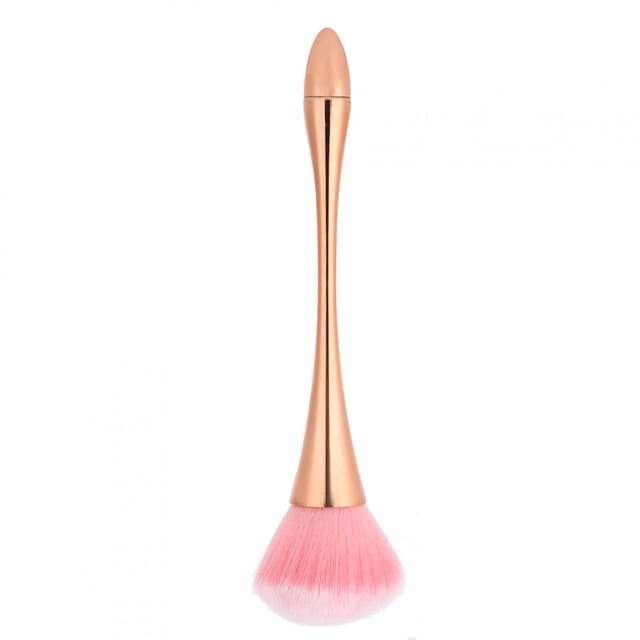 Cepillo para polvo de Uñas NikouMX cepillo profesional de fibra oro