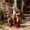 V, variant on Nkmbld Porch Goose Decor Spring Summer Lawn Porch Goose Clothes for 23" Cement Plastic Statue Patio Yard Garden Lawn Outdoor Decoration