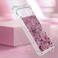 thumbnail image 6 of Case for Google Pixel 9 Case Glitter Liquid Cute Clear Phone Case,Floating Quicksand Shockproof Protective Bumper Soft TPU Cover for Google Pixel 9 / Pixel 9 Pro Love Rose YB, 6 of 14