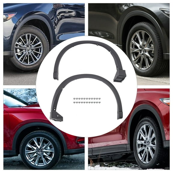 For 2017-2021 Mazda CX-5 Fender Flares Trim Set Front Driver and Passenger Side