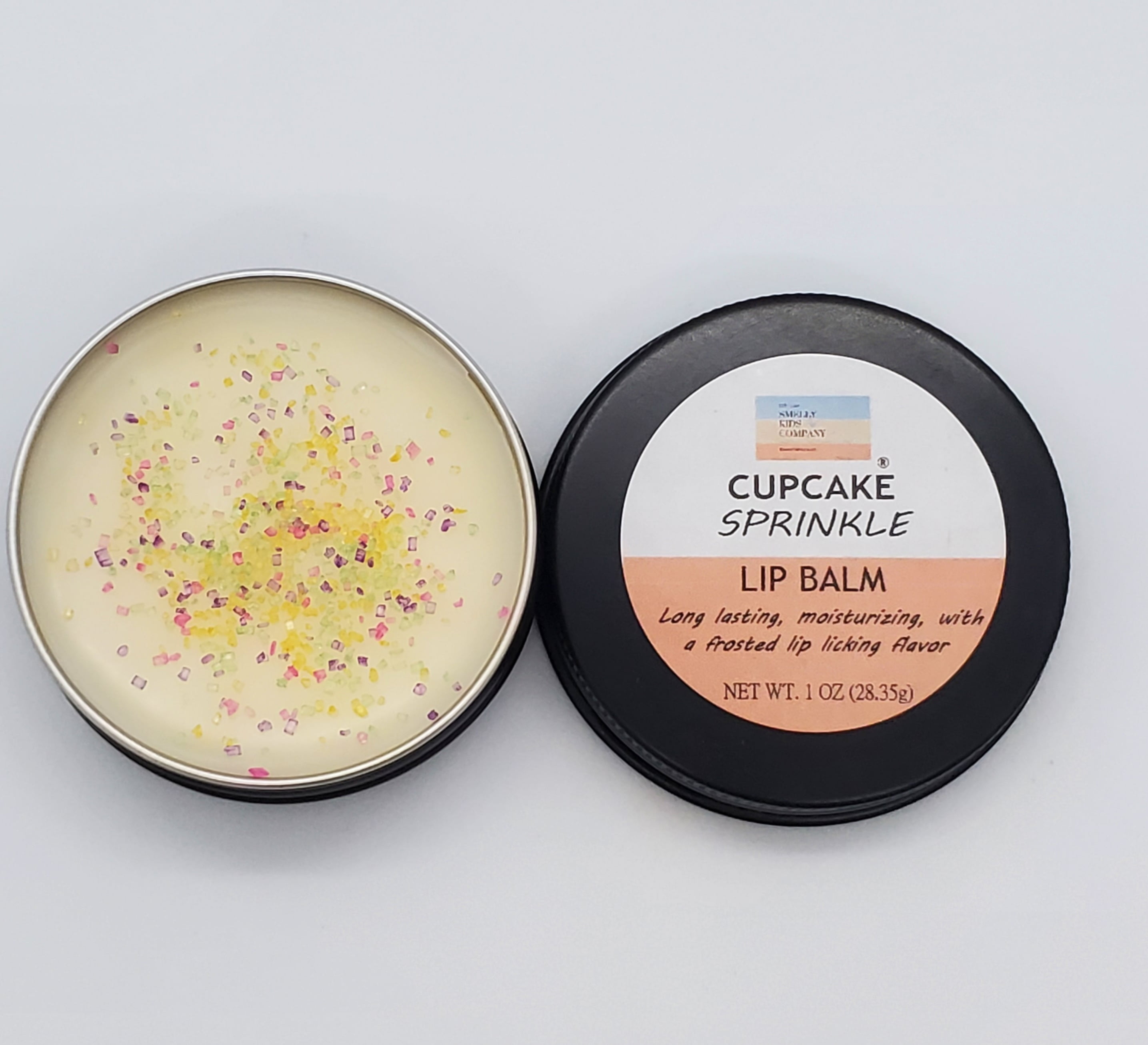 Cupcake Sprinkle Lip Balm Smelly Kids Company 1 oz