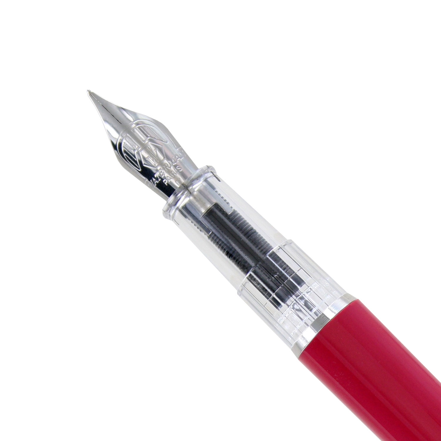 Waterman Kultur Fountain Pen, Reflectis Dark Red with Chrome
