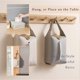 thumbnail image 4 of 2 Pack Car Hanging Backseat Cloth Bag, Modern PU Leather Tissue Box Cover, Rectangular Towel Holder for Car, Kitchen, Bathroom, Bedroom, Home, Office, 4 of 5