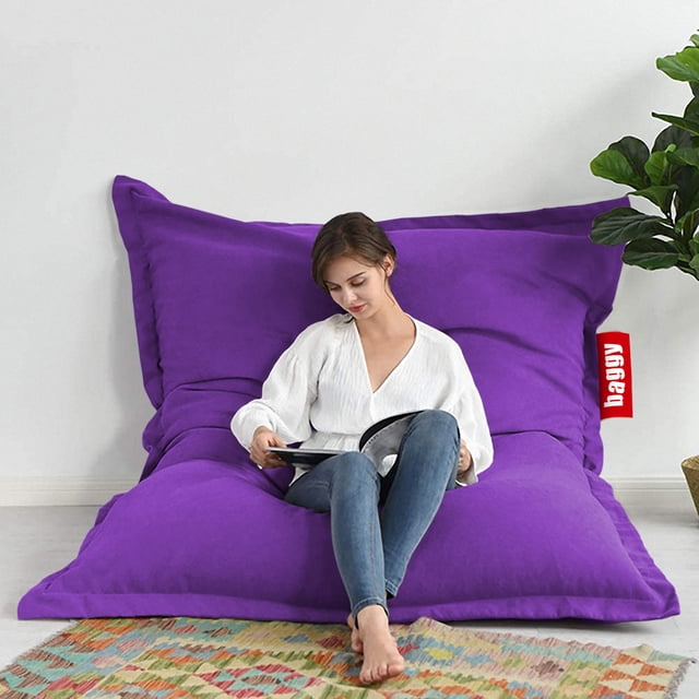 Puff Original Baggy Sack Nylon Purple160x130cm Baggy Puff Original Baggy Sack Nylon Purple160x130cm