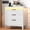 White-3drawer, variant on Ataucjin Drawer Chest Dresser with LED Lights and Charging Station, Wood Storage Cabinet with Smart RGB App & Remote Control, Built-in USB-A Type-C AC Outlets