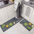 thumbnail image 3 of PENGXIANG Kitchen Printed Non-Slip Carpet Kitchen Rug Soft Absorbent Kitchen Mat Doormat Carpet 16”x24” 16”x47”, 3 of 10