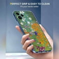 thumbnail image 4 of Phone Case The Kiss Case Gustav Classic Art Klimt Valentine The Lovers Romantic Silicone Shockproof Phone Cover Love 2 Compatible with Samsung S10 6.1 Inch, 4 of 5